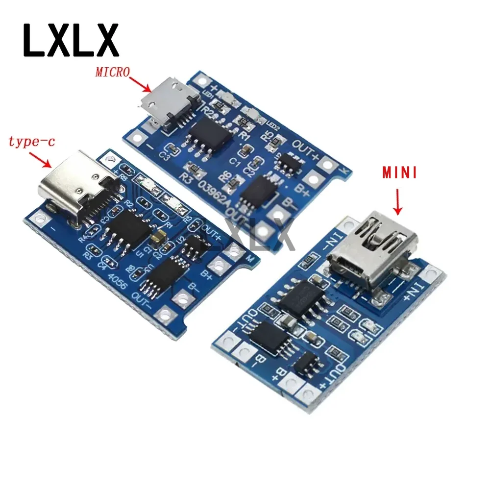 10Pcs TP4056 5V1A TYPE-C Micro - огляд і ціна Tp4056 Module