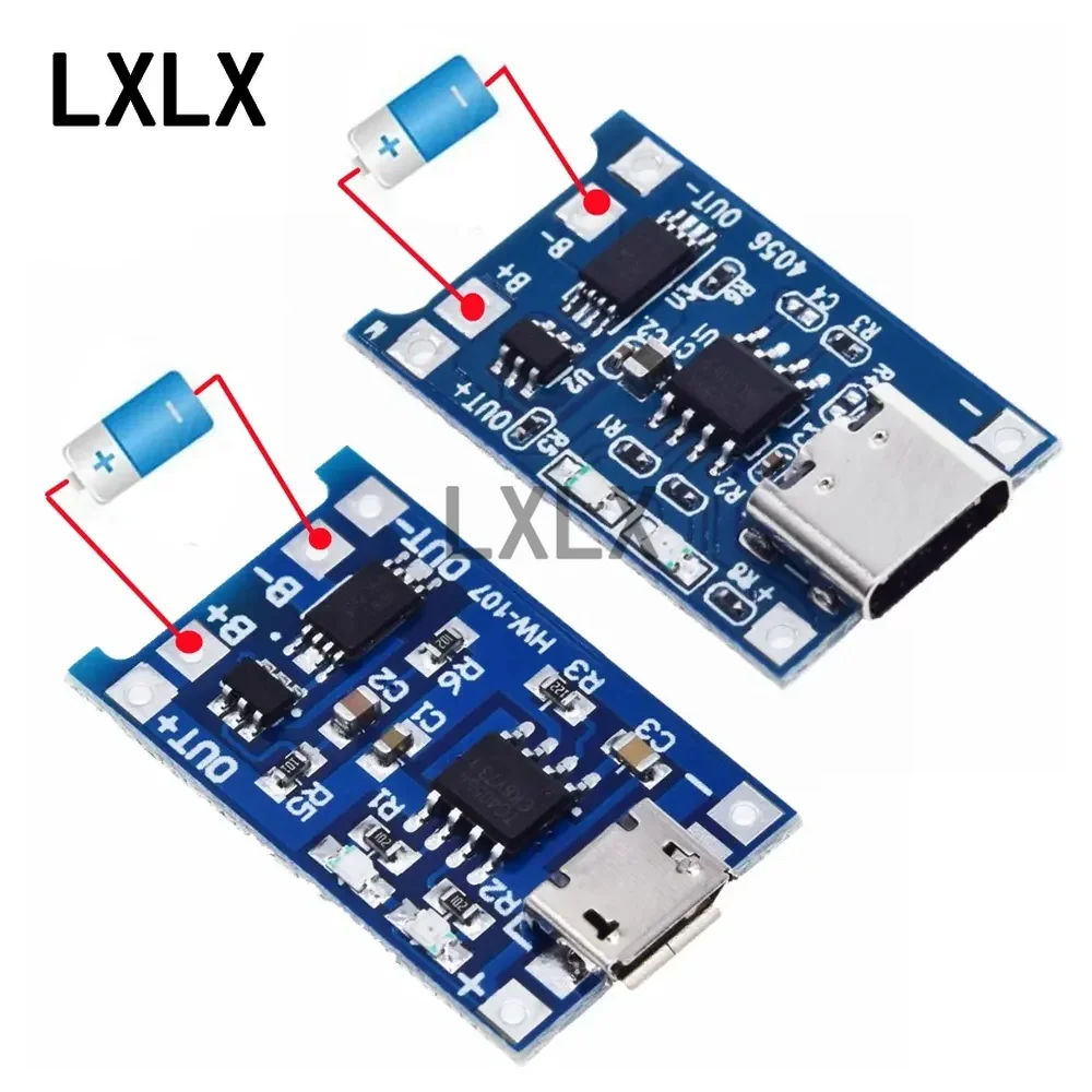 10Pcs TP4056 5V1A TYPE-C Micro - огляд і ціна Tp4056 Module