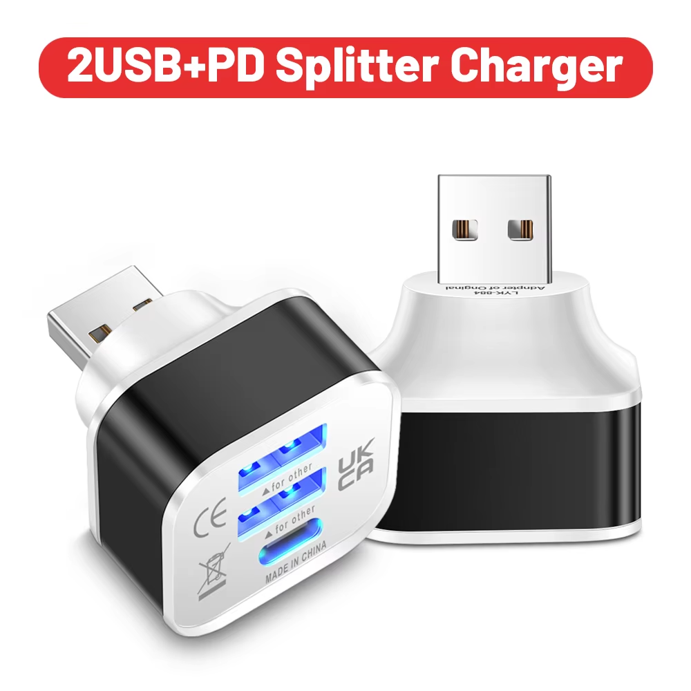 3-Port New 2.0 2USB+Type-c Cha - огляд і ціна Ipex Connector