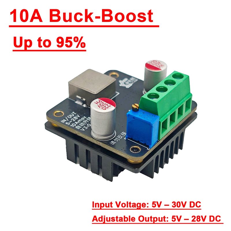 X64A-Solar Wind 10A DC-DC 5V-2 - огляд і ціна Boost Converter
