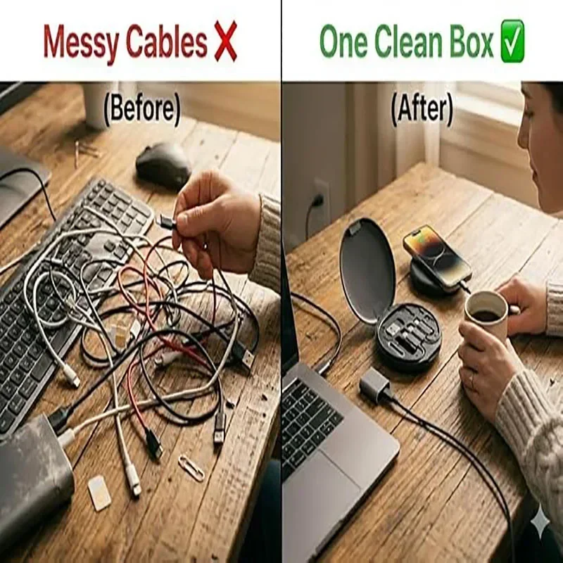 60W Fast Charging Cable Kit, B - огляд і ціна Usb C Cable