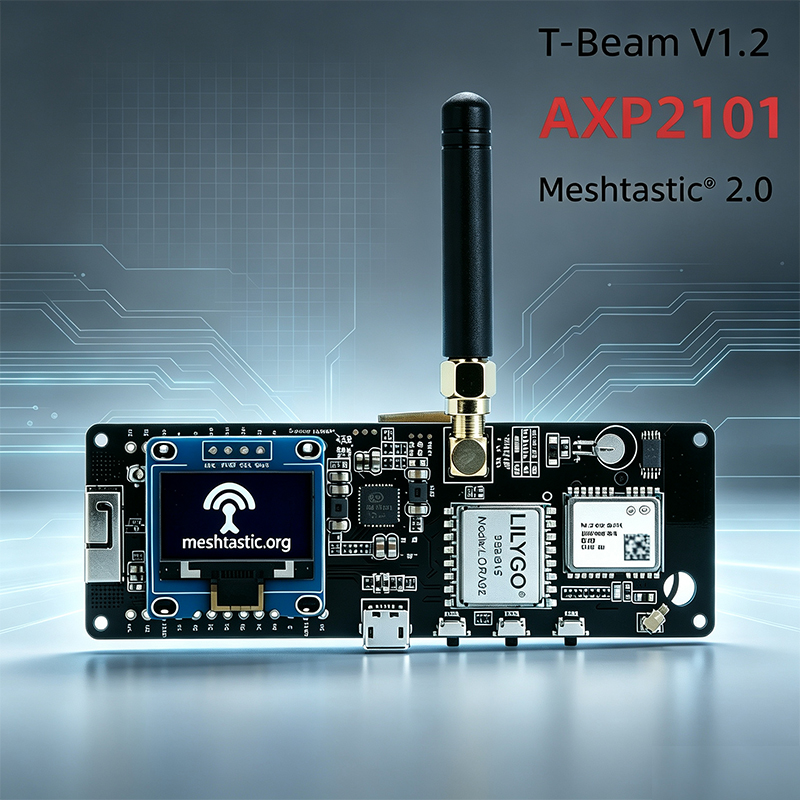 LILYGO TTGO Meshtastic T-Beam  - огляд і ціна Esp32 Battery Holder Lipo