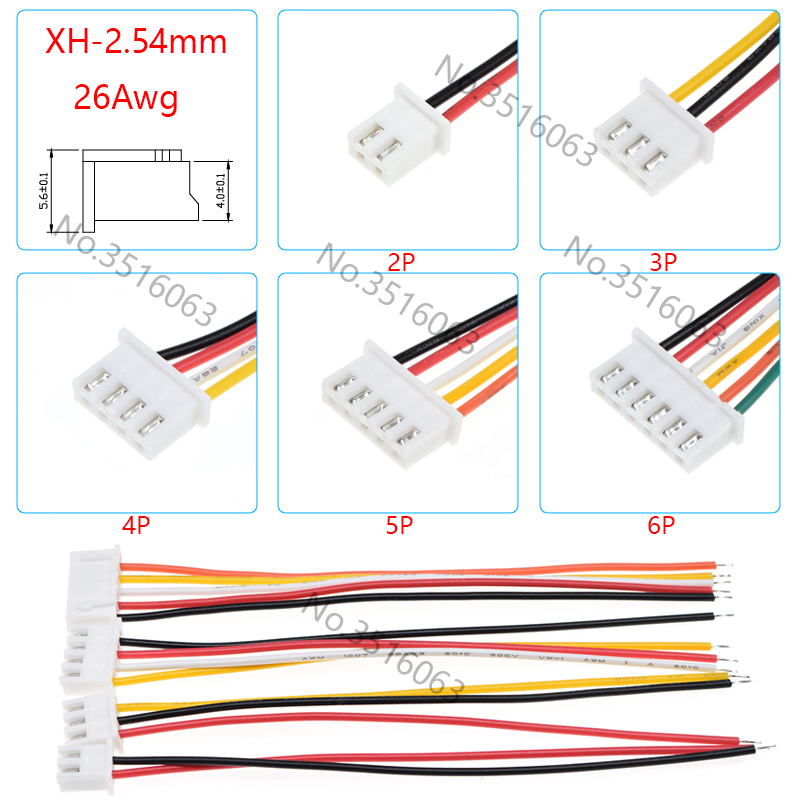 5/10Pcs XH-2.54mm Male/Female  - огляд і ціна Jumper Wire Kit