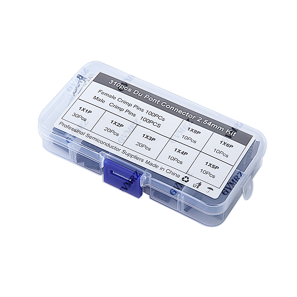 310PCS/BOX 2.54mm Male+Female  - огляд і ціна Jumper Wire Kit