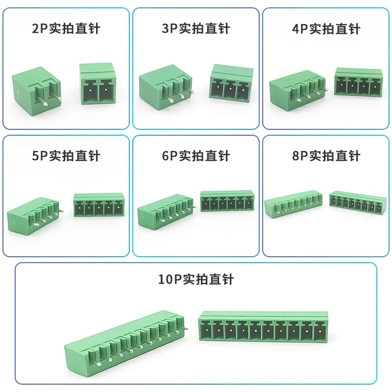 15EDG 3.81MM 3.5MM KF2EDG PCB  - огляд і ціна Screw Terminal Block