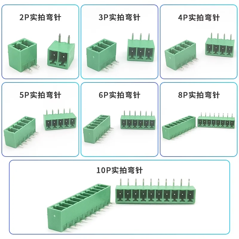 15EDG 3.81MM 3.5MM KF2EDG PCB  - огляд і ціна Screw Terminal Block