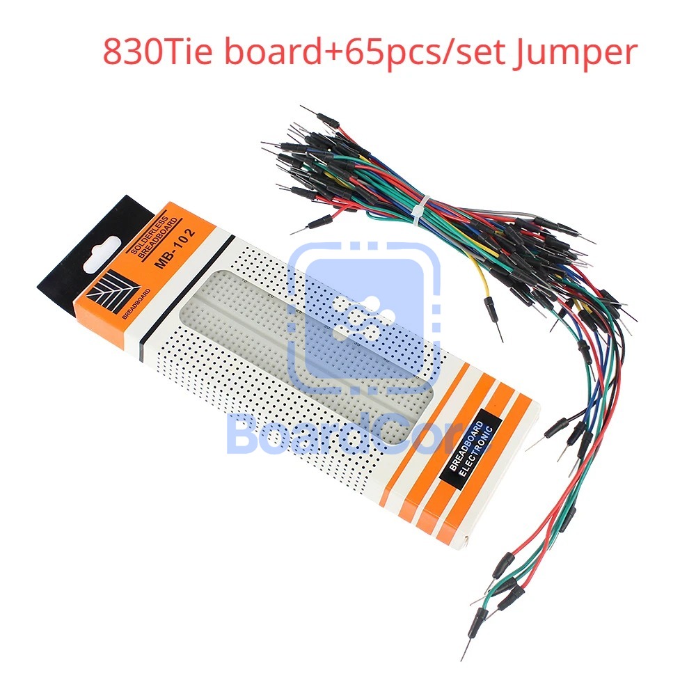 400/830 Point Breadboard Kit w - огляд і ціна Breadboard 400 Point