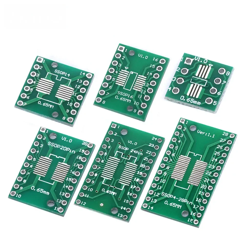 10PCS SOP8 to TSSOP28 Adapter  - огляд і ціна Pcb Prototyping Board