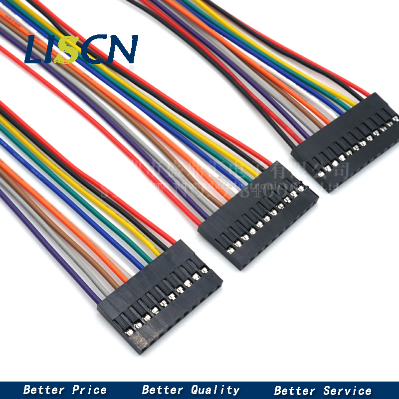 5PCS 2.54 Wire 2.54MM Dupont L - огляд і ціна Jumper Wire Kit