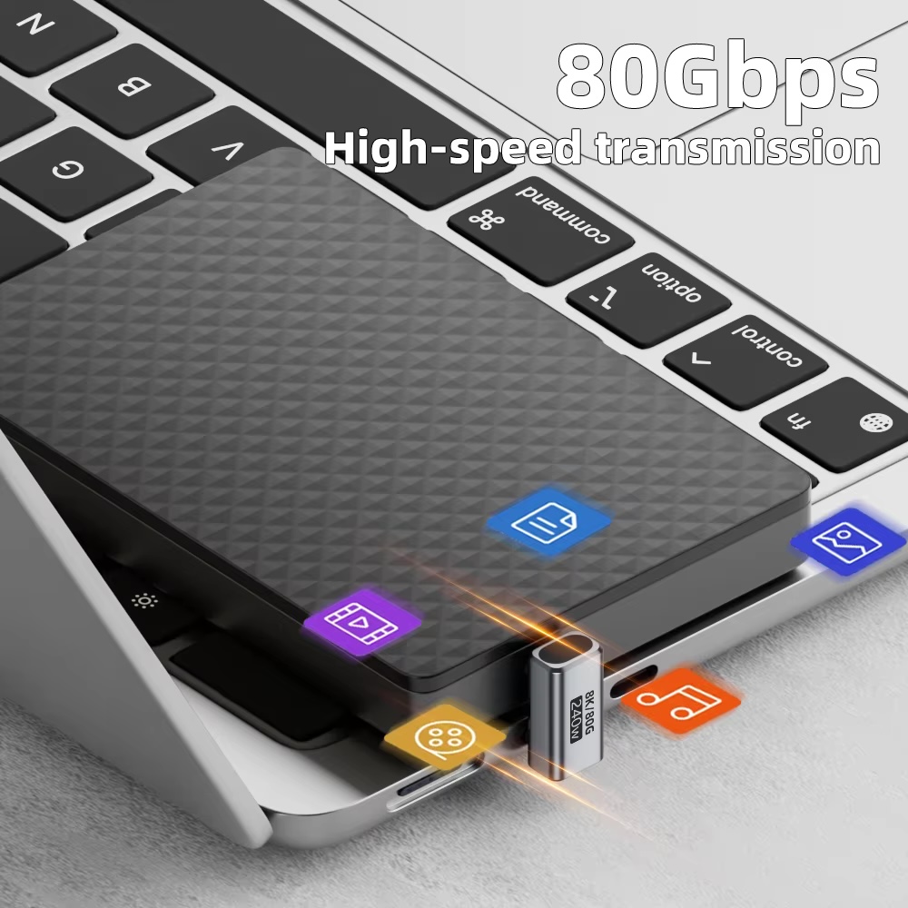 USB 4.0 C to Type-C PD240W 8K  - огляд і ціна Ipex Connector
