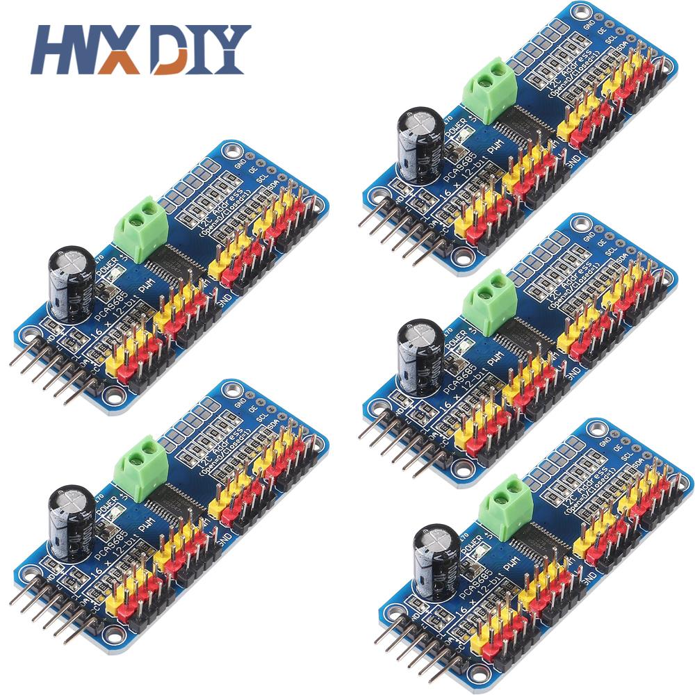1-5pcs PCA9685 16 Channel 12-b - огляд і ціна Breadboard 400 Point