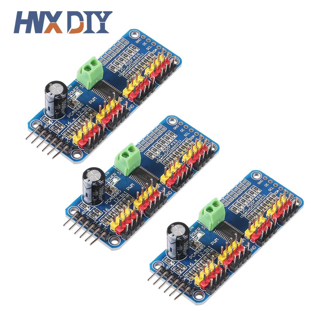 1-5pcs PCA9685 16 Channel 12-b - огляд і ціна Breadboard 400 Point
