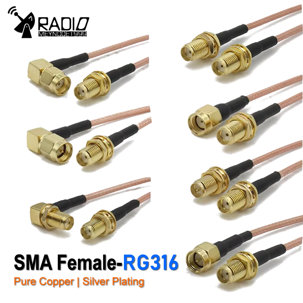 RG316 SMA to SMA/RP SMA Male P - огляд і ціна Jumper Wire Kit